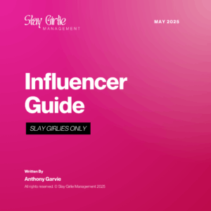 Influencer Guide, Model Guide, Grow Social Media, Book Cover